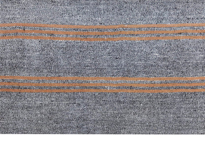 Neutral Kilim 6'5" x 8'7" feet 195 x 262 cm