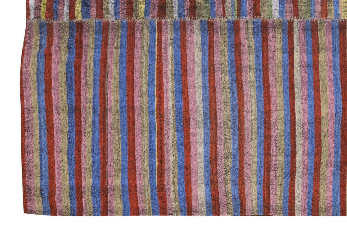 Neutral Kilim 6'6" x 9'8" feet 198 x 295 cm