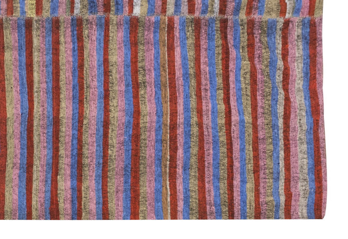 Neutral Kilim 6'6" x 9'8" feet 198 x 295 cm