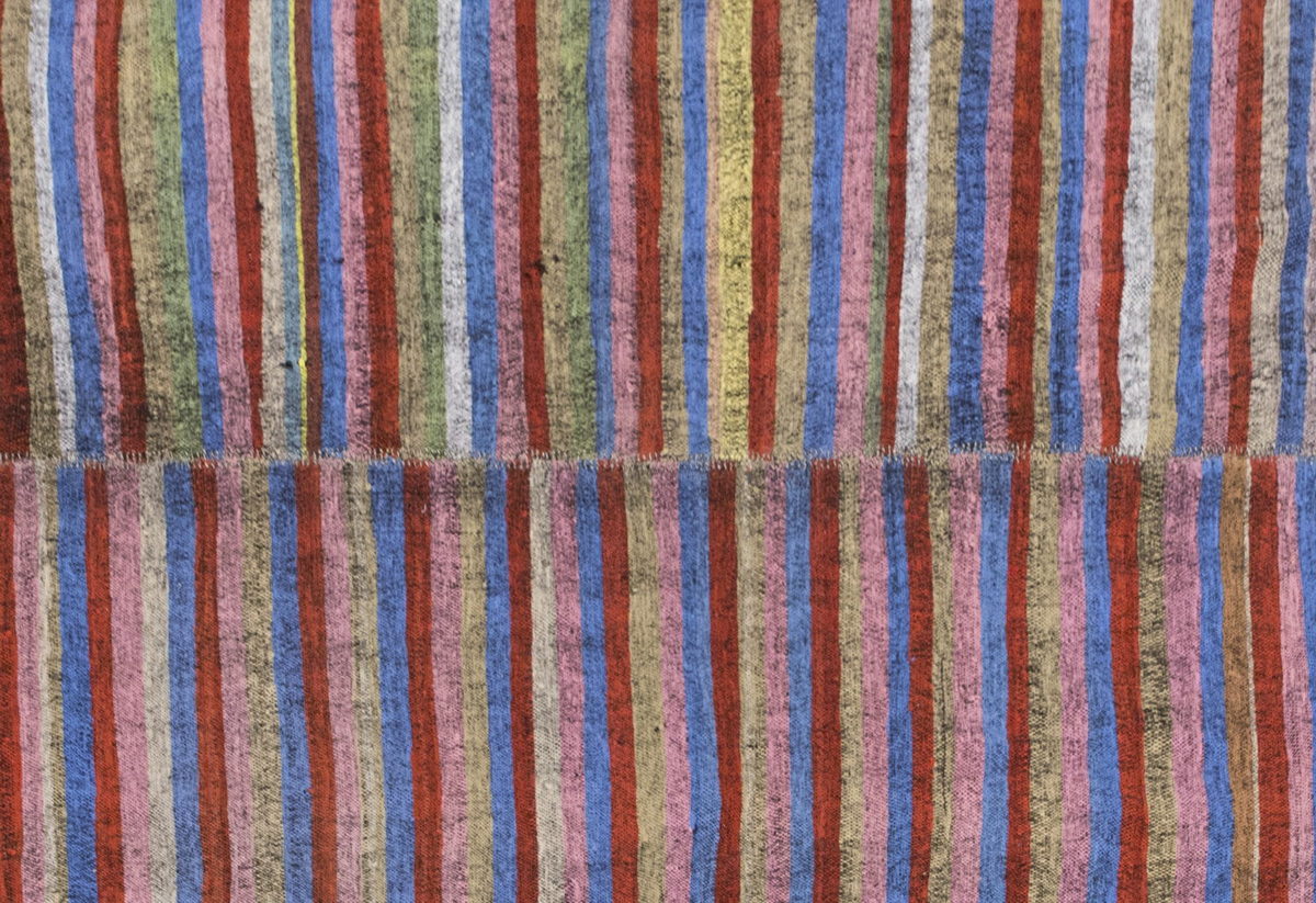 Neutral Kilim 6'6" x 9'8" feet 198 x 295 cm