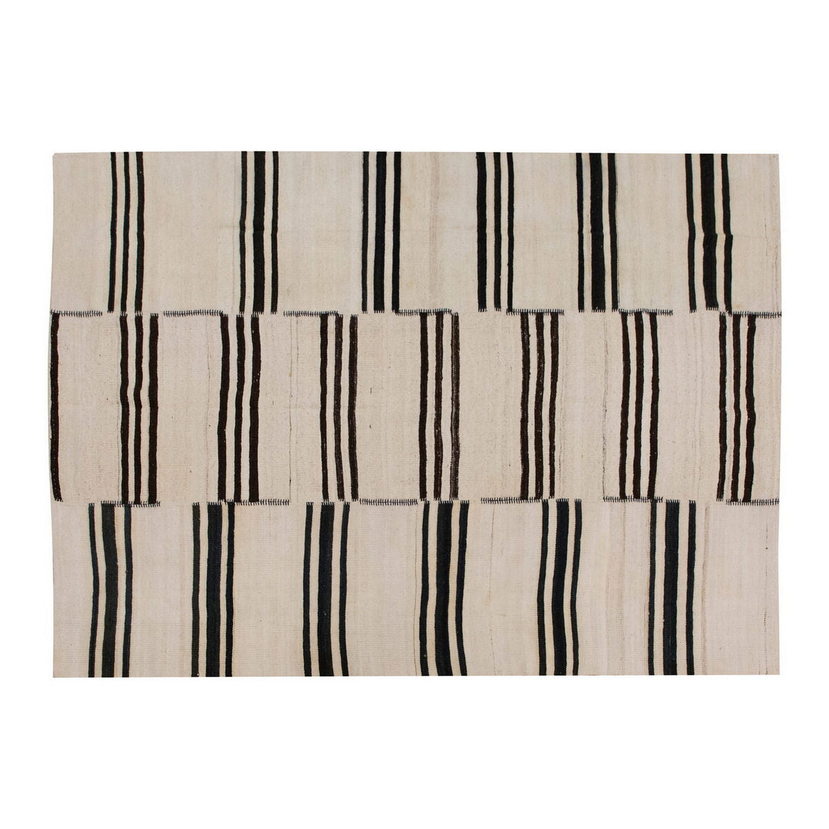 Neutral Kilim 6'7" x 8'2" feet 200 x 250 cm