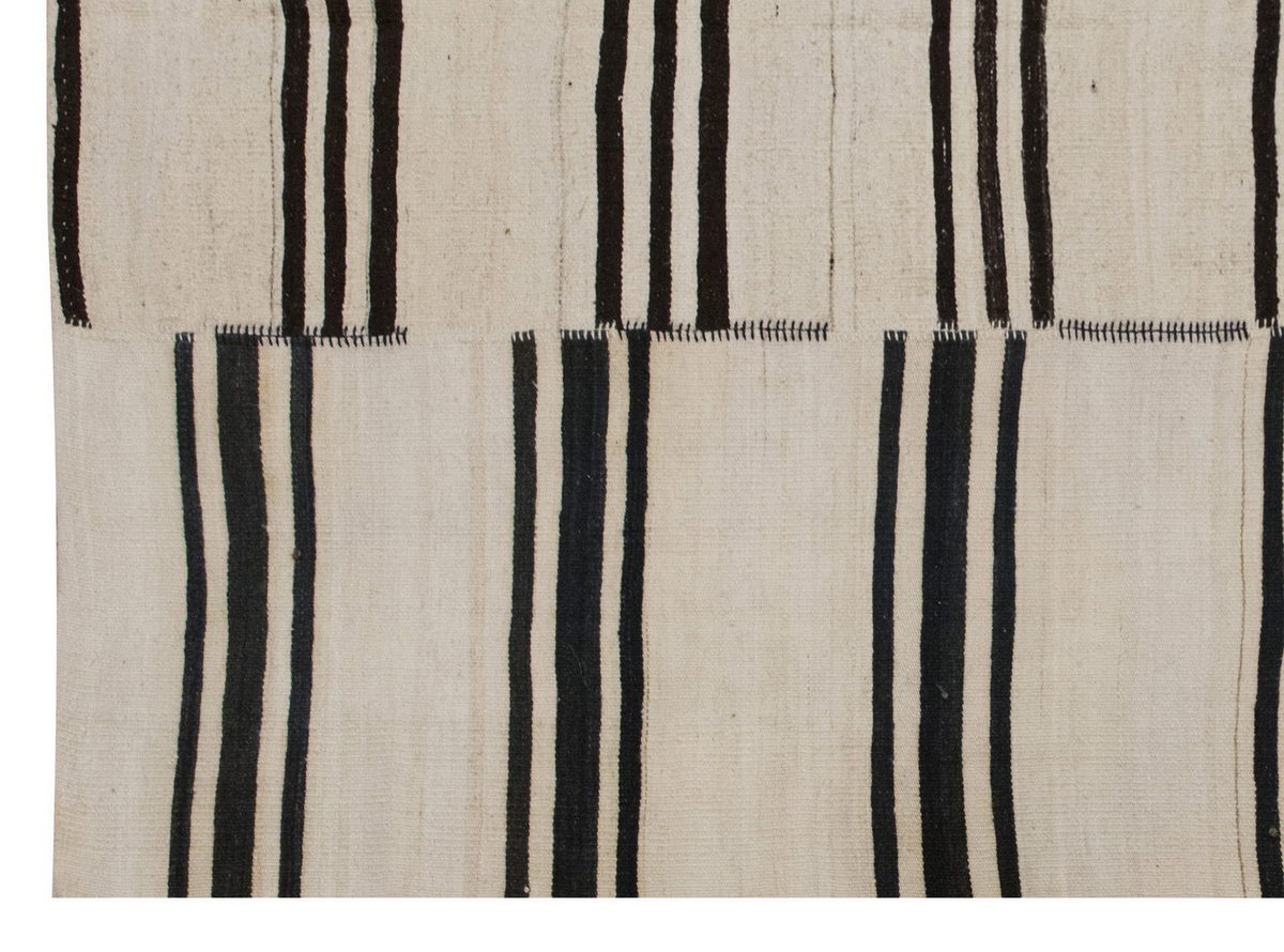 Neutral Kilim 6'7" x 8'2" feet 200 x 250 cm