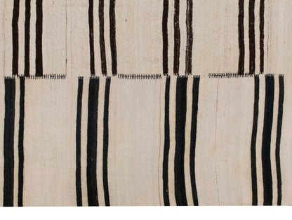 Neutral Kilim 6'7" x 8'2" feet 200 x 250 cm