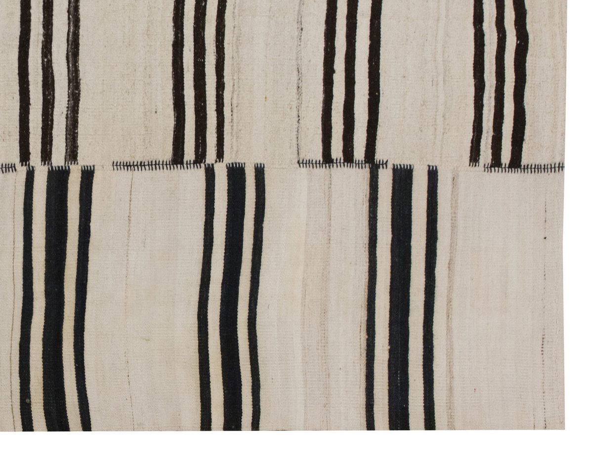 Neutral Kilim 6'7" x 8'2" feet 200 x 250 cm