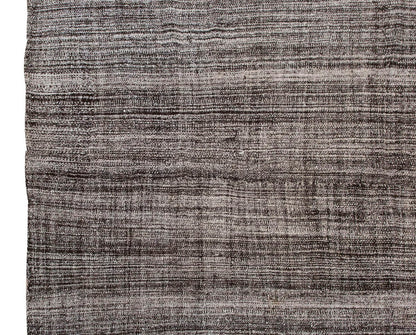 Neutral Kilim 6'8" x 7'5" feet 204 x 225 cm