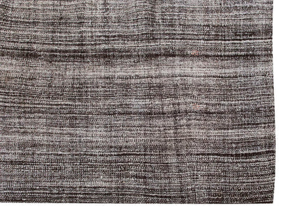 Neutral Kilim 6'8" x 7'5" feet 204 x 225 cm