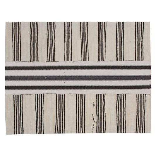 Neutral Kilim 6'9" x 10" feet 207 x 300 cm