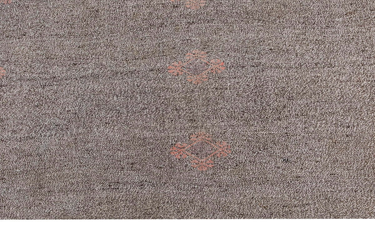 Neutral Kilim 6'9" x 10'6" feet 206 x 320 cm