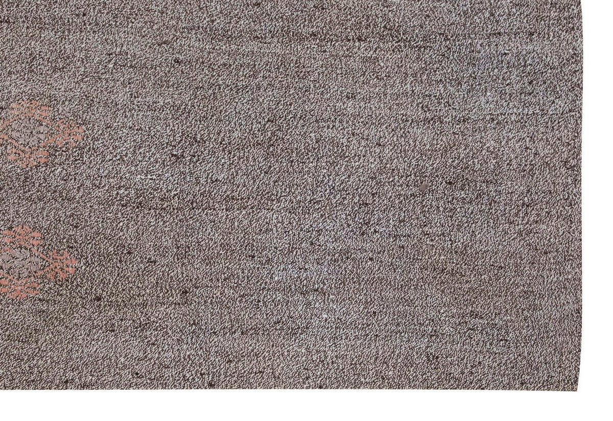 Neutral Kilim 6'9" x 10'6" feet 206 x 320 cm