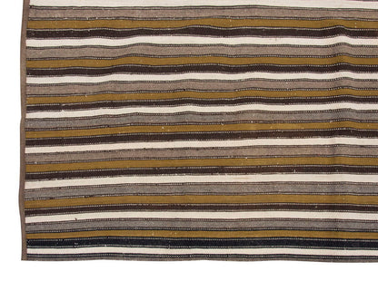 Neutral Kilim 6'9" x 7'9" feet  205 x 237 cm