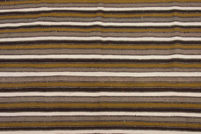Neutral Kilim 6'9" x 7'9" feet  205 x 237 cm