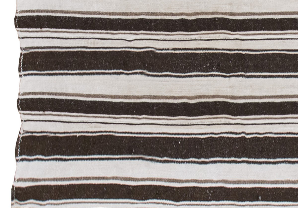 Neutral Kilim 6'9" x 7'9" feet 205 x 235 cm