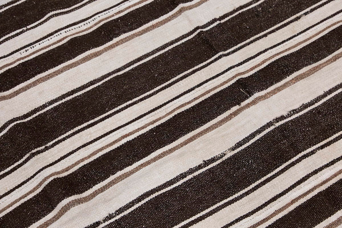 Neutral Kilim 6'9" x 7'9" feet 205 x 235 cm