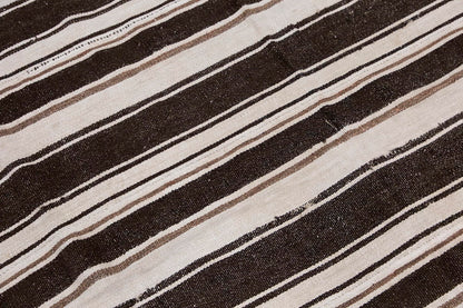 Neutral Kilim 6'9" x 7'9" feet 205 x 235 cm