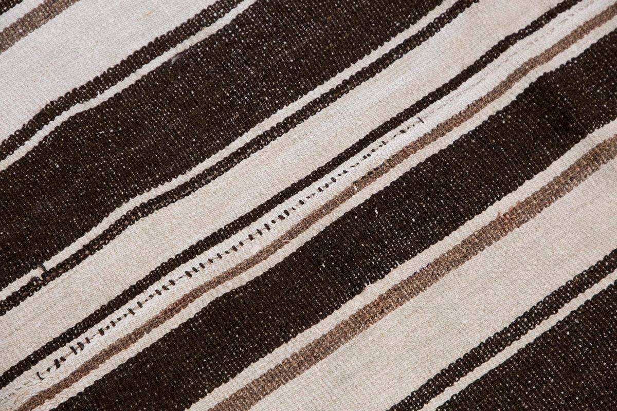 Neutral Kilim 6'9" x 7'9" feet 205 x 235 cm