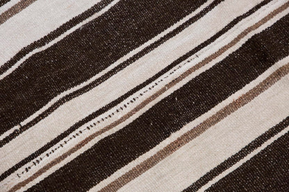 Neutral Kilim 6'9" x 7'9" feet 205 x 235 cm
