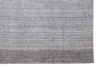 Neutral Kilim 7" x 8'6" feet 214 x 258 cm