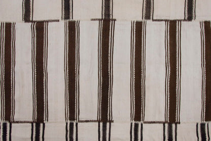 Neutral Kilim 7'4" x 12'3" feet 223 x 312 cm
