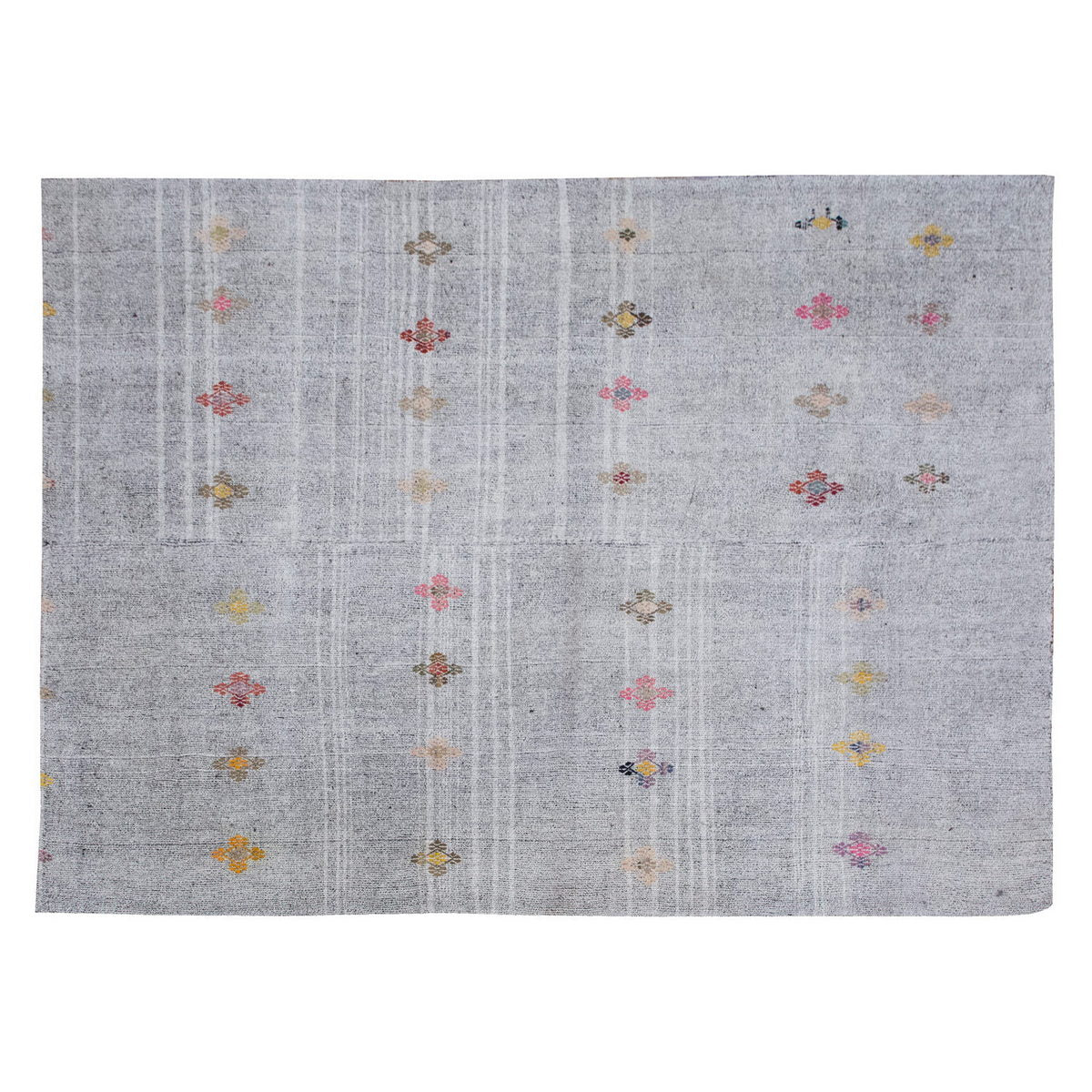Neutral Kilim 7'8" x 10'2" feet 234 x 310 cm