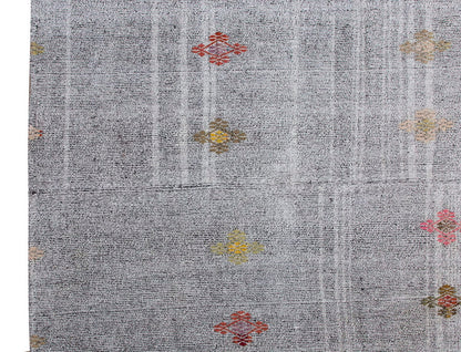 Neutral Kilim 7'8" x 10'2" feet 234 x 310 cm