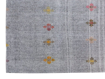 Neutral Kilim 7'8" x 10'2" feet 234 x 310 cm