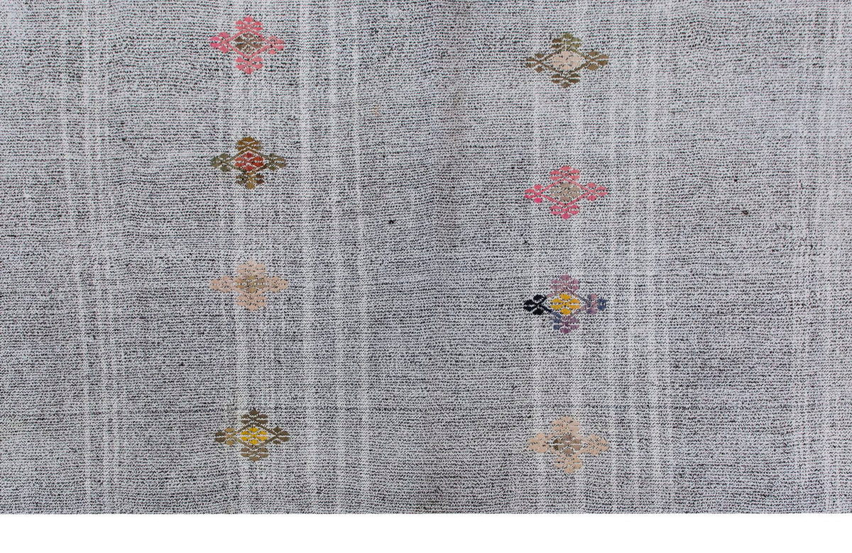 Neutral Kilim 7'8" x 10'2" feet 234 x 310 cm