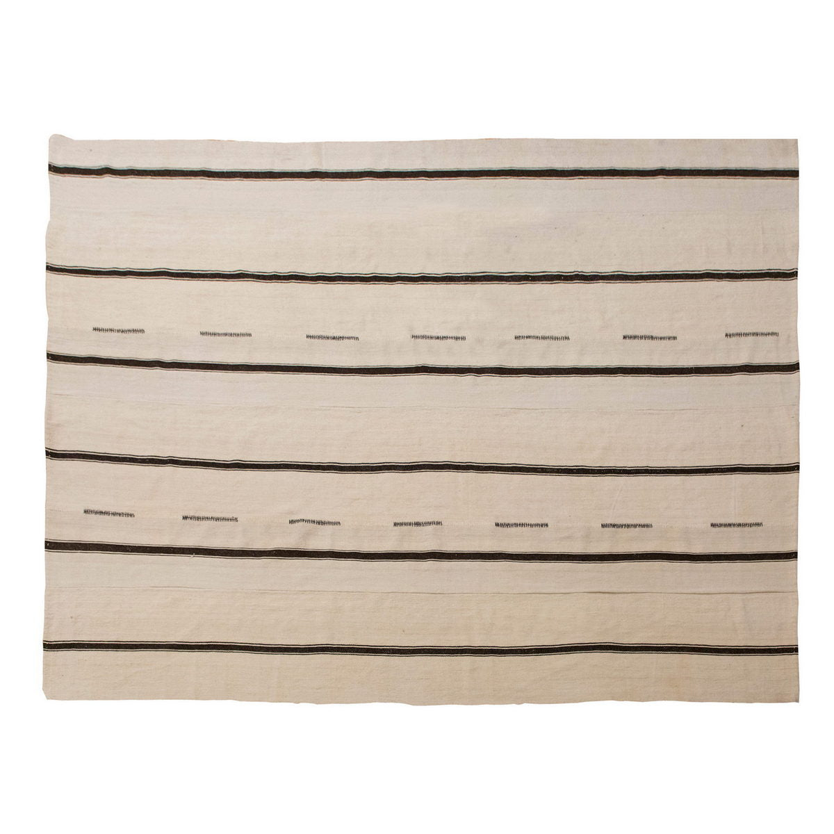 Neutral Kilim 7'9" x 10'8" feet 235 x 324 cm