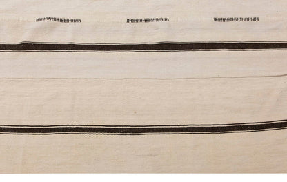 Neutral Kilim 7'9" x 10'8" feet 235 x 324 cm