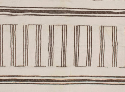 Neutral Kilim 7'9" x 11'2" feet 235 x 340 cm