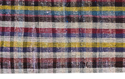 Neutral Kilim 7'9" x 11'8" feet 236 x 355 cm