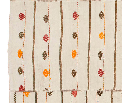 Neutral Kilim 8'10" x 9'10" feet 269 x 300 cm