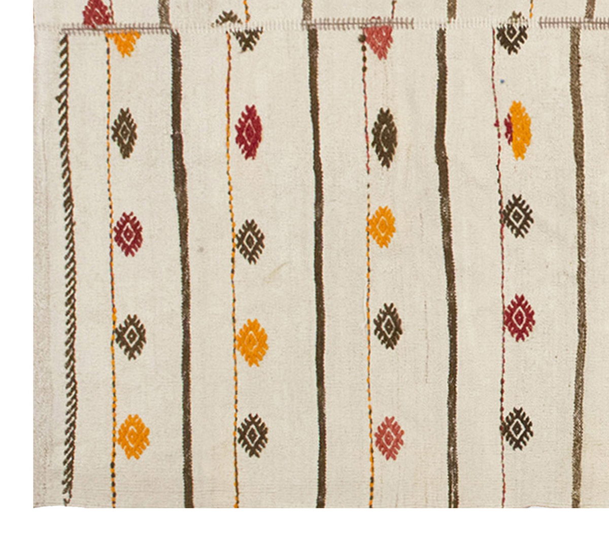 Neutral Kilim 8'10" x 9'10" feet 269 x 300 cm