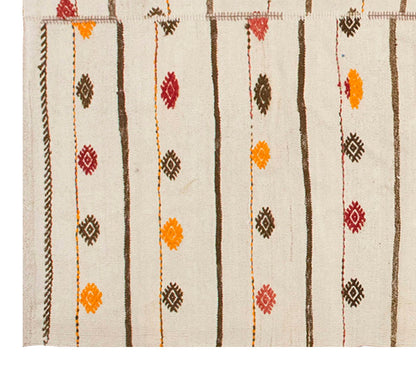 Neutral Kilim 8'10" x 9'10" feet 269 x 300 cm