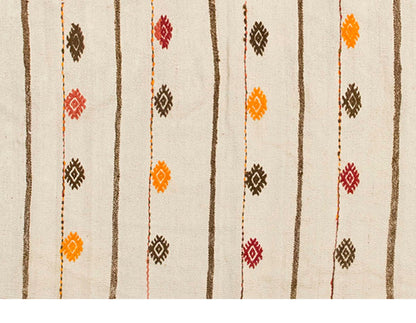 Neutral Kilim 8'10" x 9'10" feet 269 x 300 cm