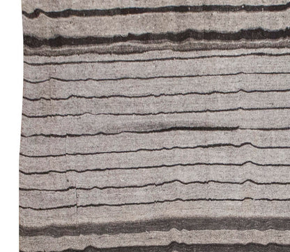 Neutral Kilim 9'4" x 13'8" feet 285 x 417 cm