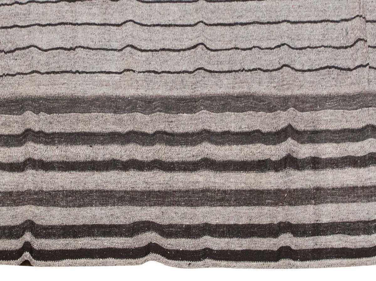 Neutral Kilim 9'4" x 13'8" feet 285 x 417 cm