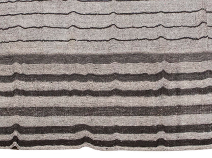 Neutral Kilim 9'4" x 13'8" feet 285 x 417 cm