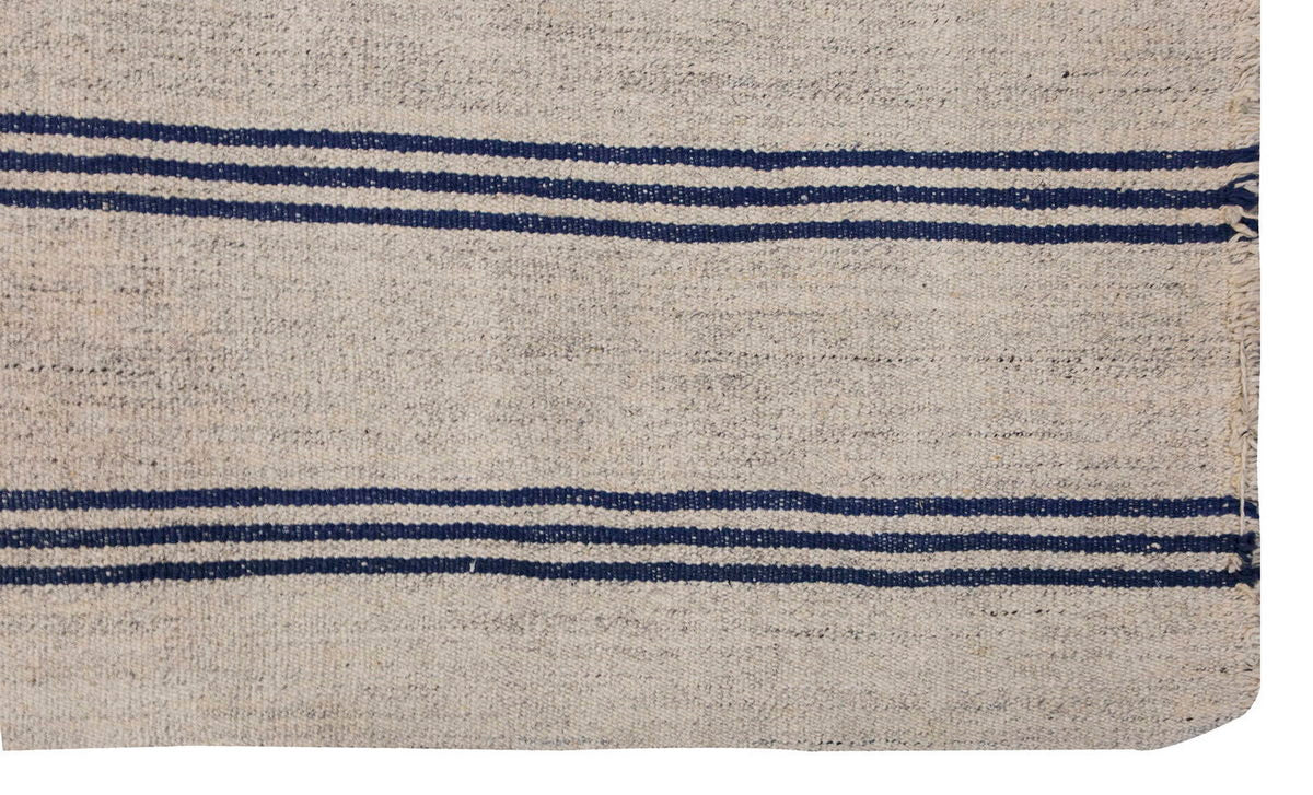 Neutral Kilim Runner 2'5" x 27'3" feet 74 x 830 cm