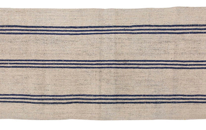 Neutral Kilim Runner 2'5" x 27'3" feet 74 x 830 cm