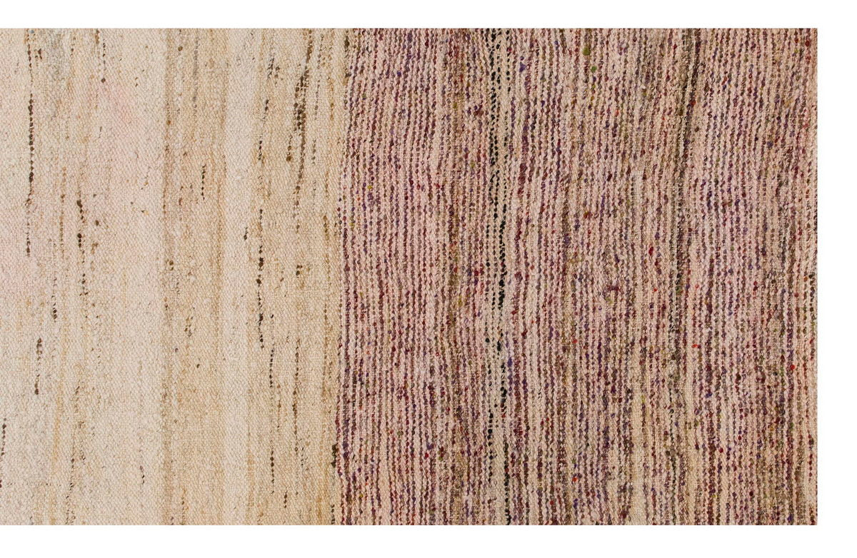 Neutral Kilim Runner 2'8" x 11'9" feet 82 x 358 cm