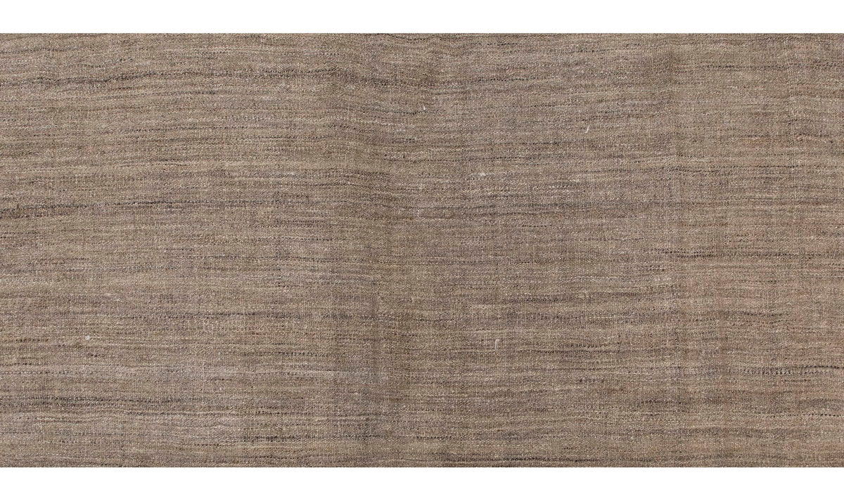 Neutral Kilim Runner 2'9" x 10'10" feet 85 x 330 cm