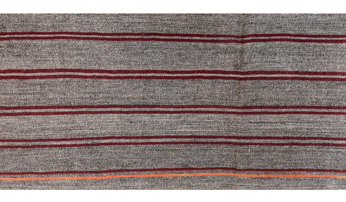 Neutral Kilim Runner 2'9" x 16'11" feet 84 x 515 cm