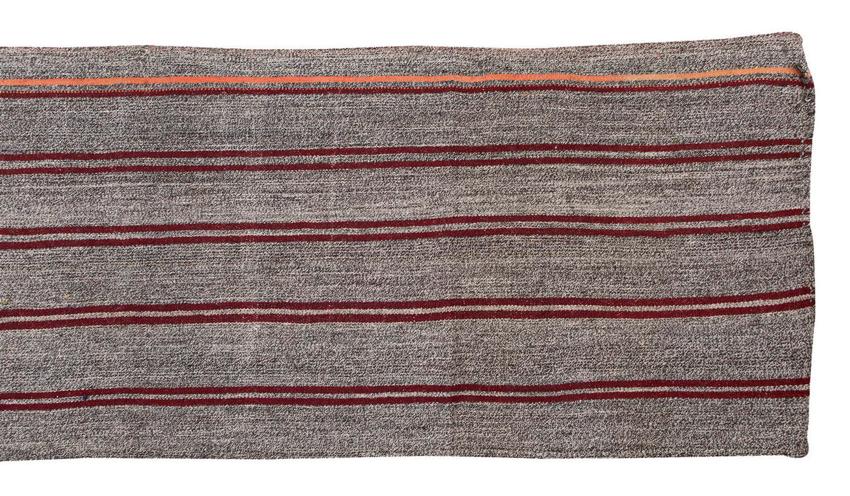 Neutral Kilim Runner 2'9" x 16'11" feet 84 x 515 cm