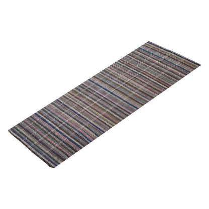 Neutral Kilim Runner 4'6" x 11'11" feet 138 x 362 cm
