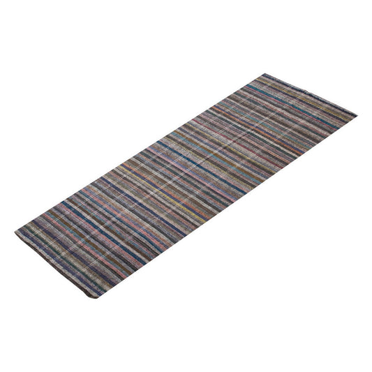 Neutral Kilim Runner 4'6" x 11'11" feet 138 x 362 cm