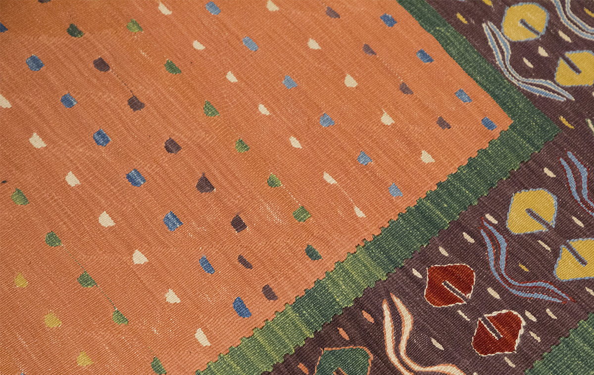 New Handmade Kilim 4'6 x 6'6 feet 136 x 198 cm
