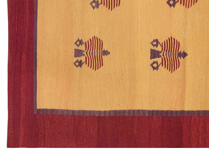 New Handmade Kilim 4'9 x 6'9 feet 146 x 206 cm