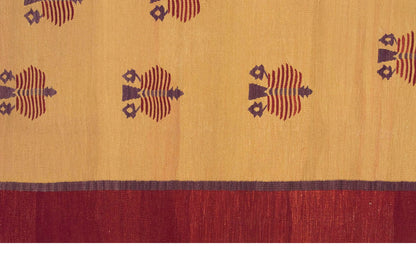 New Handmade Kilim 4'9 x 6'9 feet 146 x 206 cm