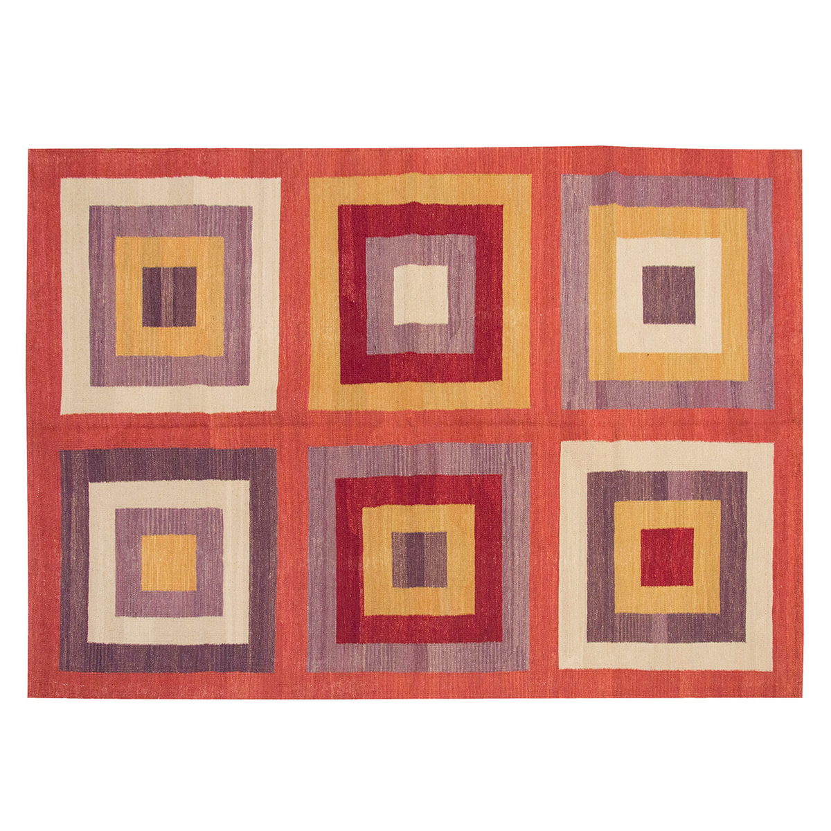 New Handmade Kilim 5'1 x 7'6 feet 155 x 228 cm