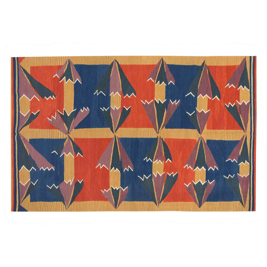 New Handmade Kilim 5'1 x 7'6 feet 155 x 228 cm